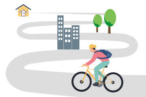 走行距離が長い